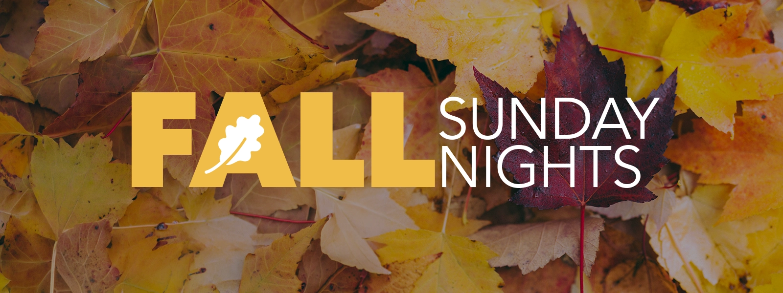 discipleships fall sunday nights sm